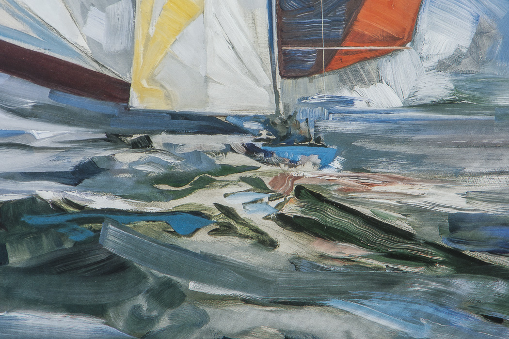 WIllard Bond Framed Poster "Running Home"