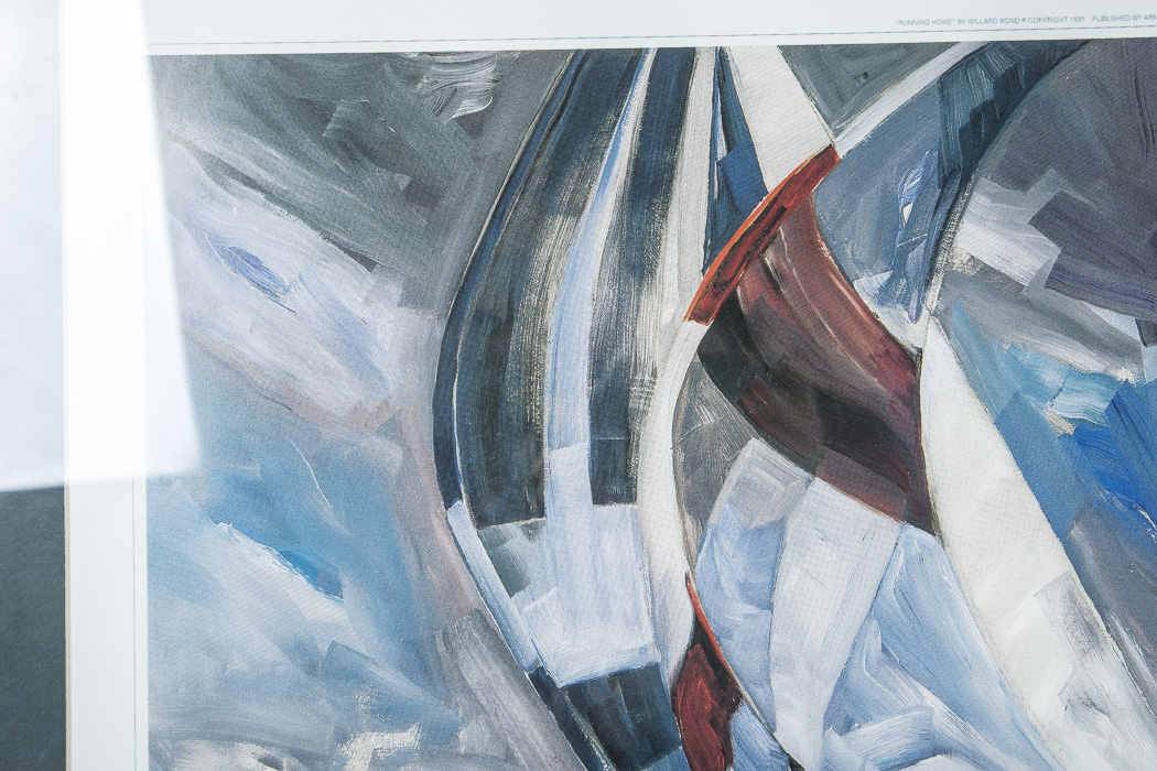 WIllard Bond Framed Poster "Running Home"