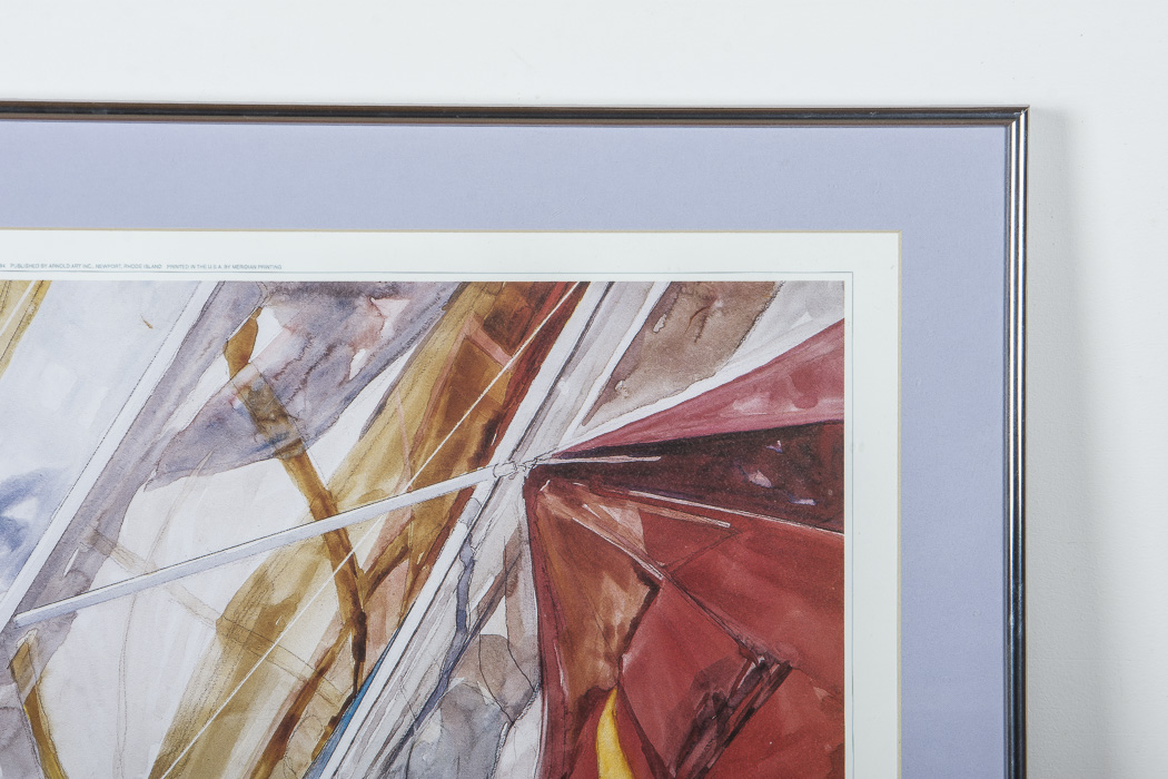 Willard Bond Framed Poster "On the Edge"