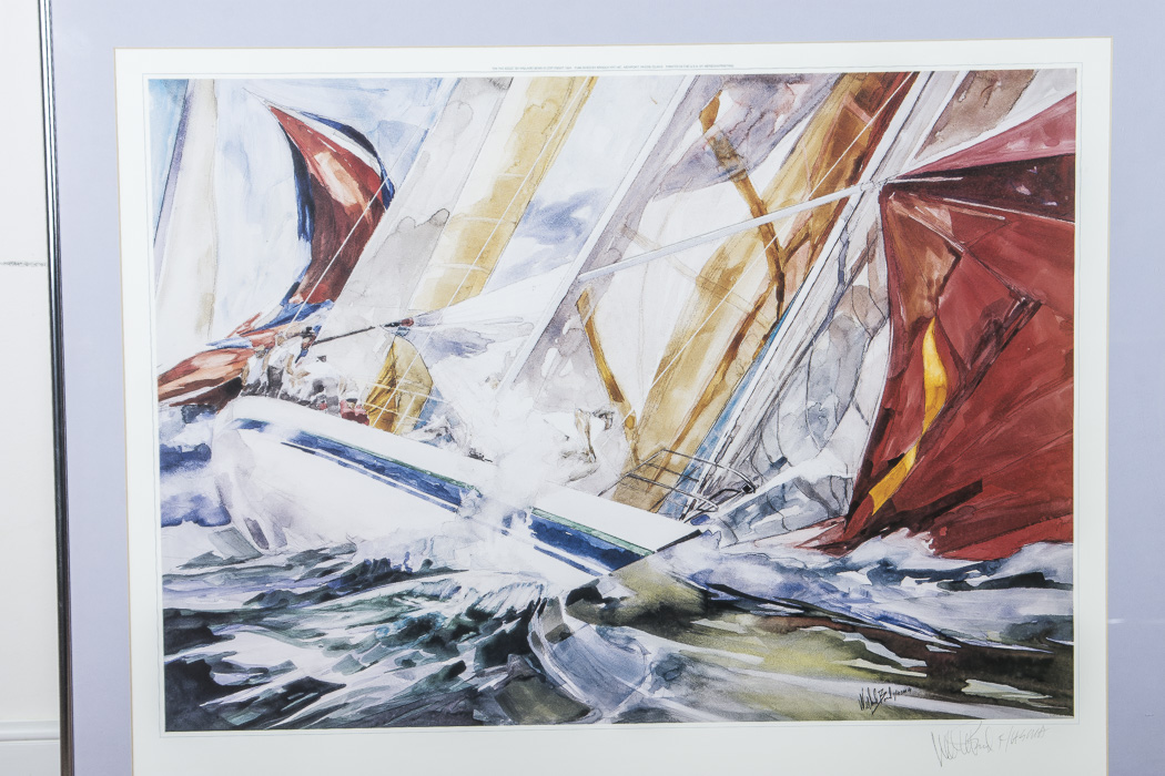 Willard Bond Framed Poster "On the Edge"