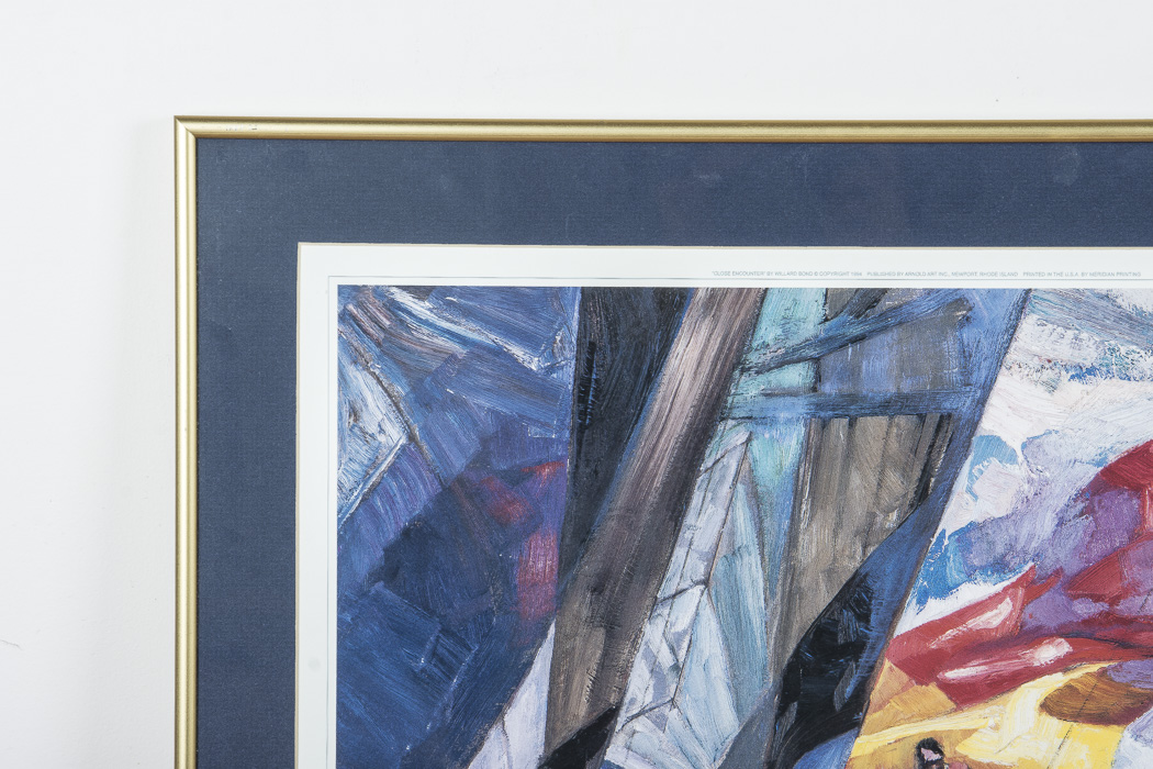 Willard Bond Framed Poster "Close Encounter"