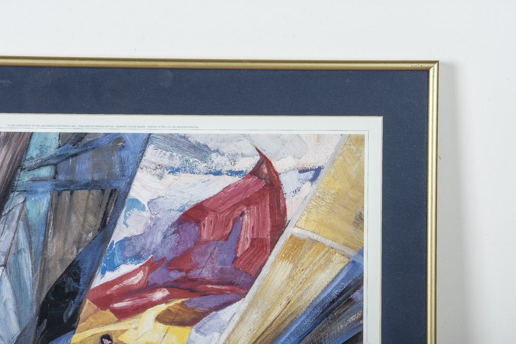 Willard Bond Framed Poster "Close Encounter"