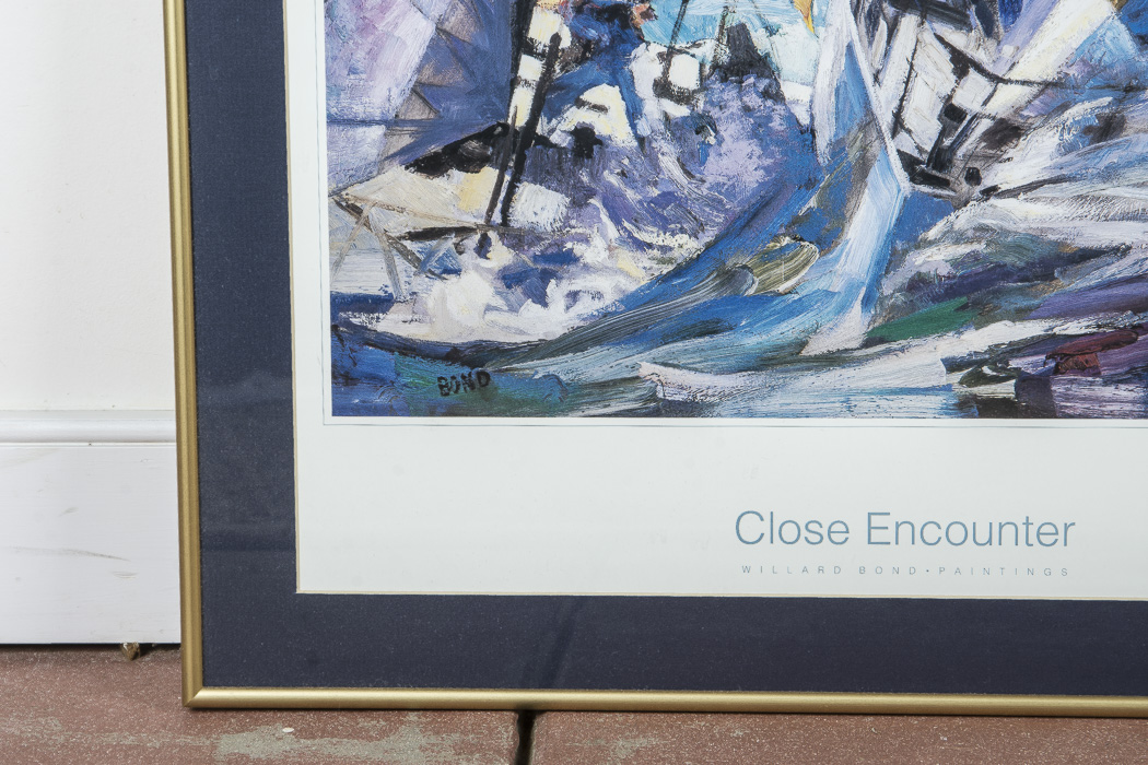 Willard Bond Framed Poster "Close Encounter"