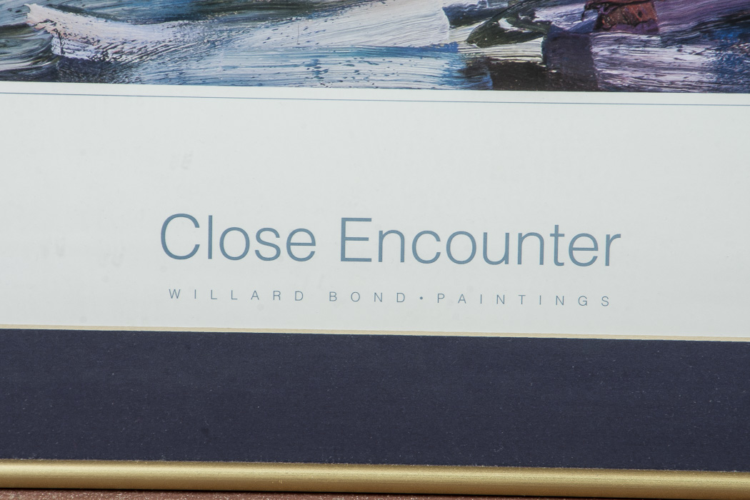 Willard Bond Framed Poster "Close Encounter"