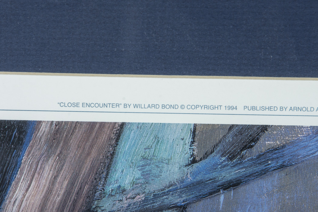 Willard Bond Framed Poster "Close Encounter"