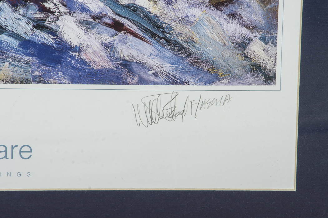 Willard Bond Framed Poster "Inches to Spare"