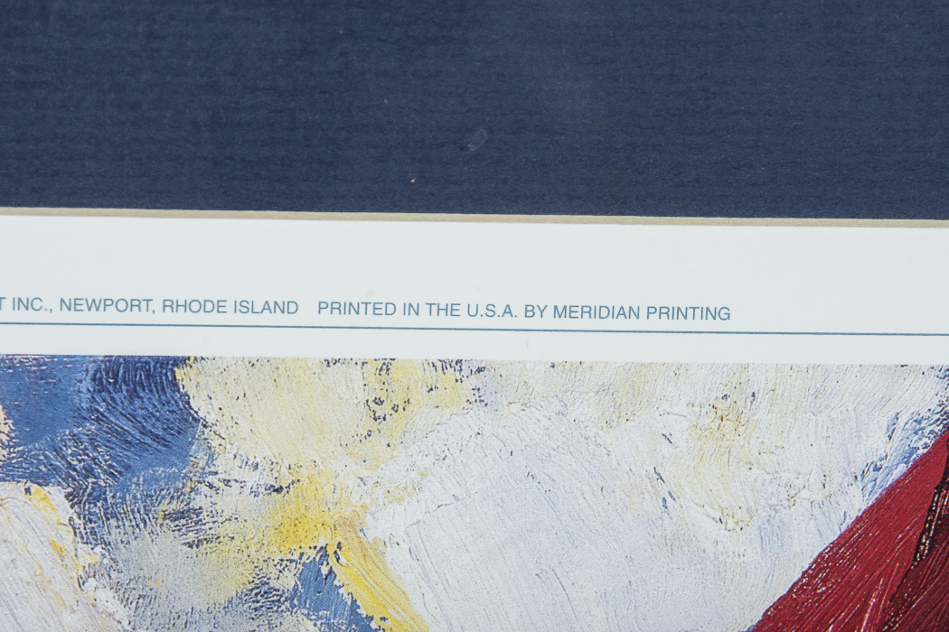 Willard Bond Framed Poster "Inches to Spare"