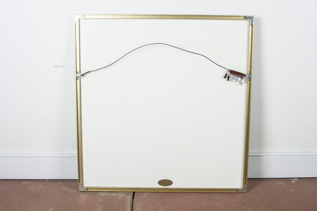 Willard Bond Framed Poster "Inches to Spare"