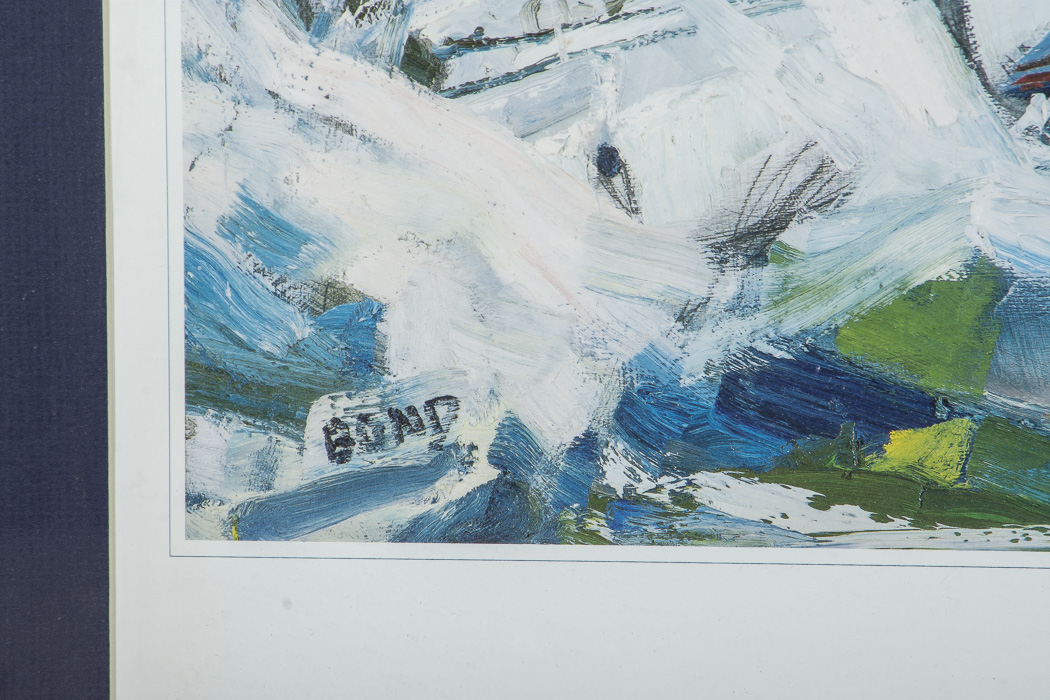 After Williard Bond Framed Poster "Hull Speed"