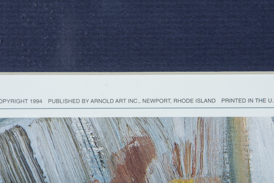 After Williard Bond Framed Poster "Hull Speed"