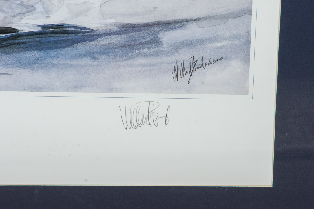 Willard Bond Framed Poster "On the Bow"