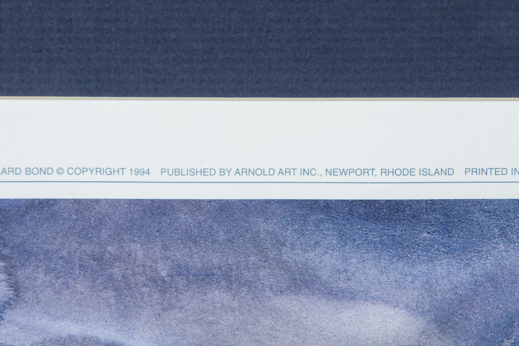 Willard Bond Framed Poster "On the Bow"