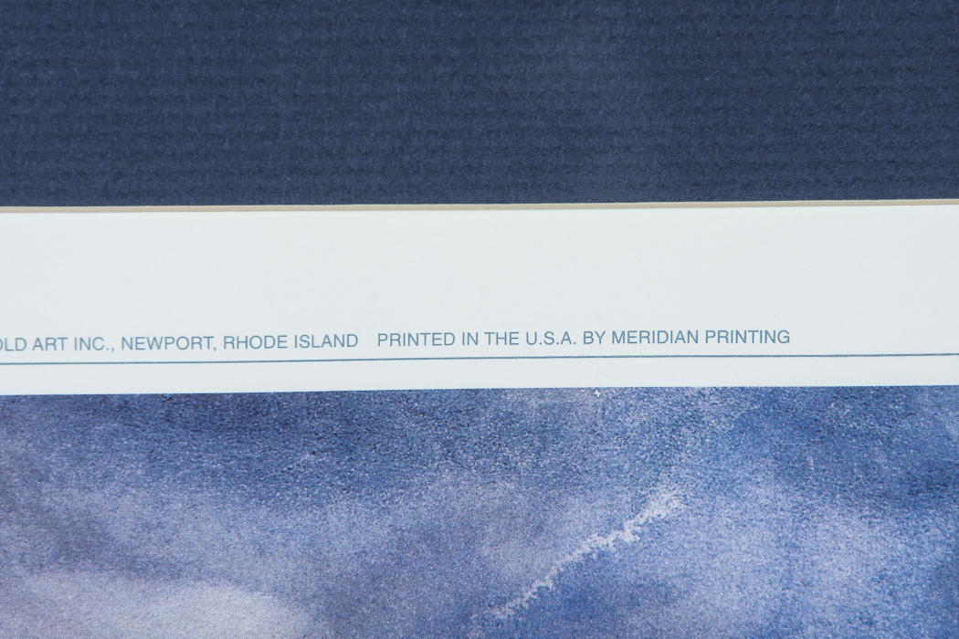 Willard Bond Framed Poster "On the Bow"