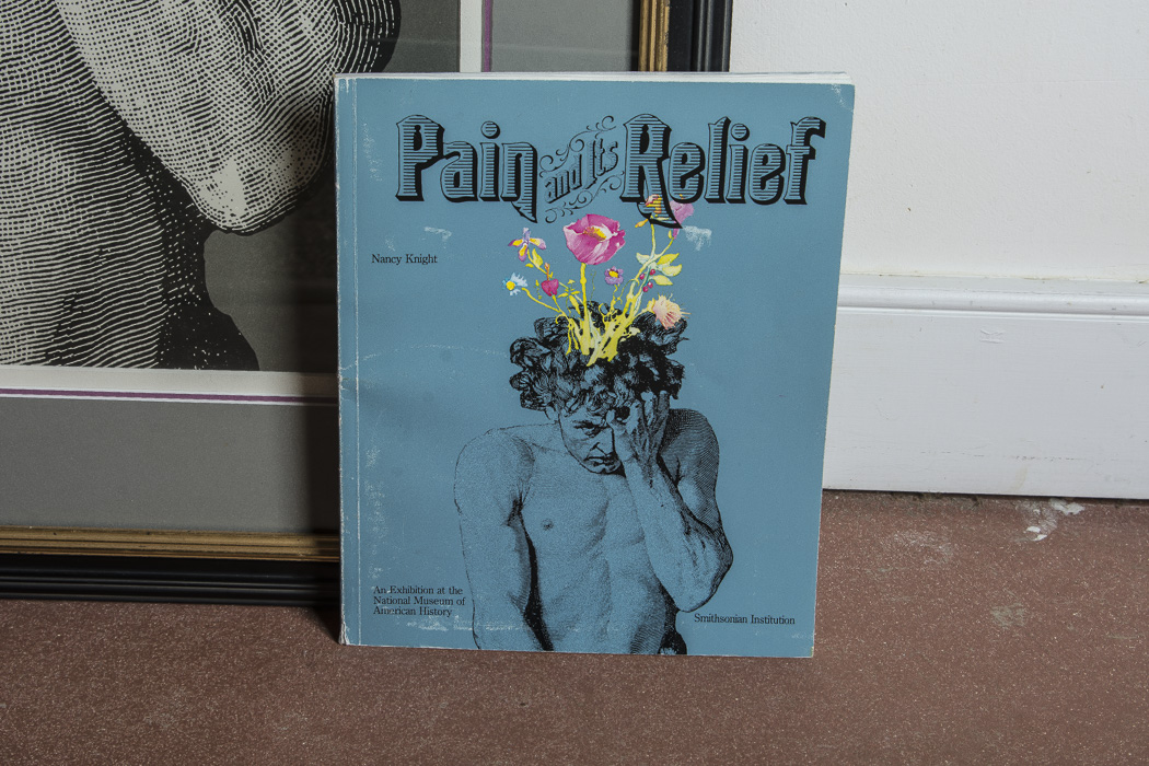 "Pain and Its Relief" Offset Lithograph and Accompanying Book