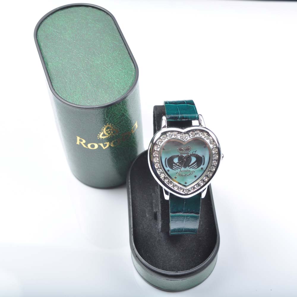 Acrylic Jewelry Box of Women's Costume Watches and Leather Bands