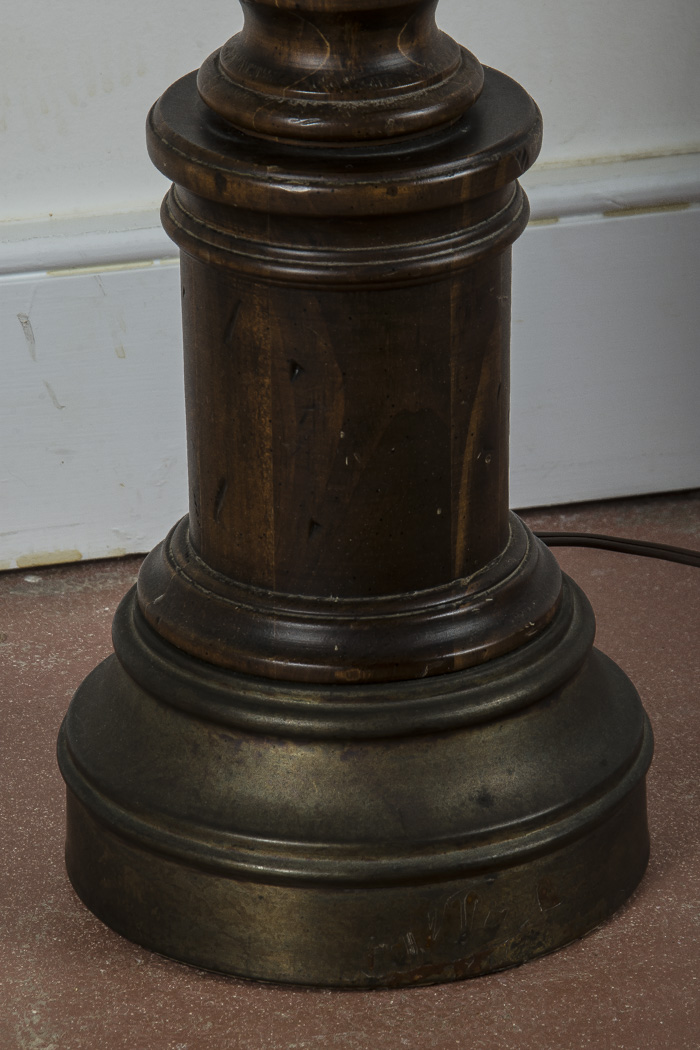 Pair of Wood Table Lamps