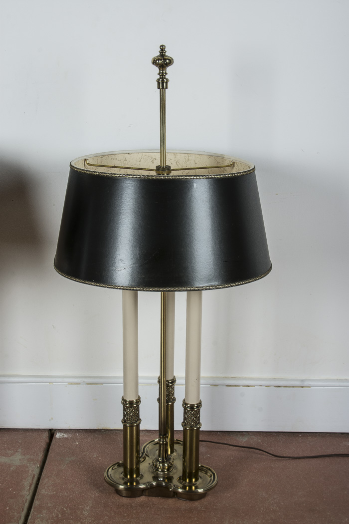 Pair of Bouillotte Table Lamps