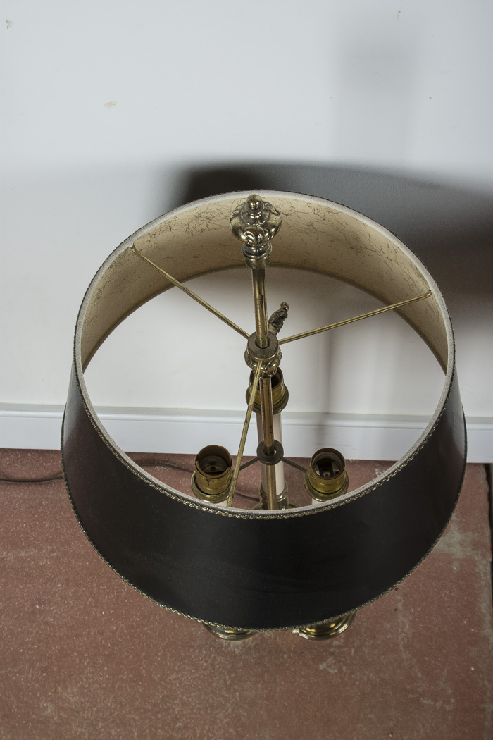 Pair of Bouillotte Table Lamps