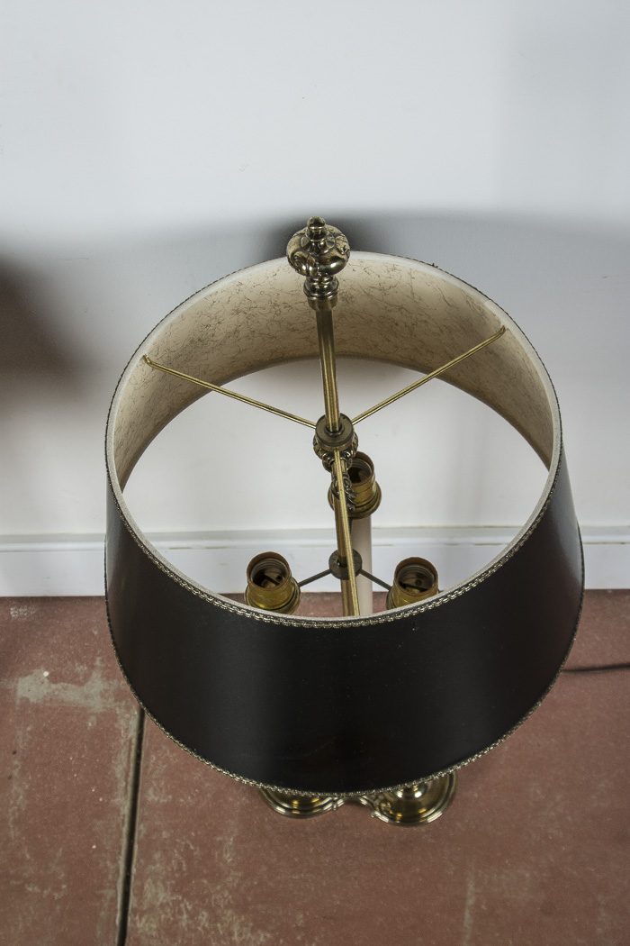 Pair of Bouillotte Table Lamps