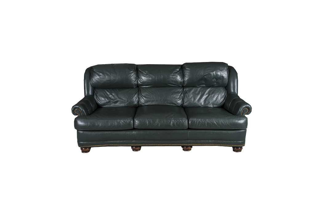 Executive Leather Sofa