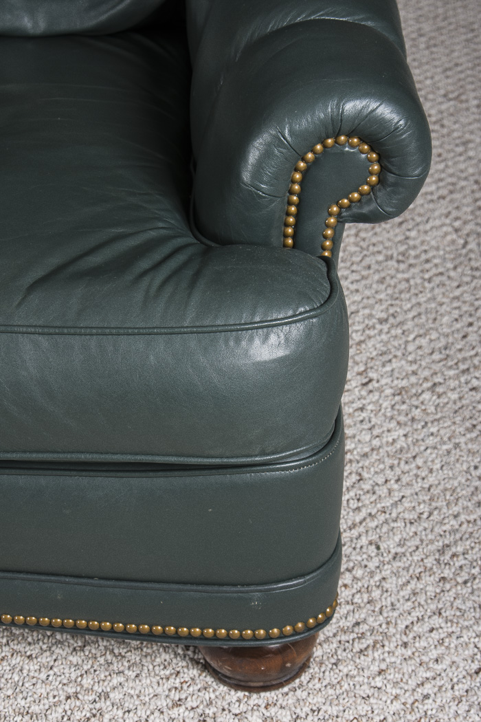 Executive Leather Sofa