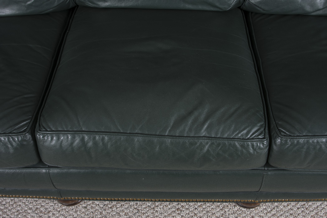 Executive Leather Sofa