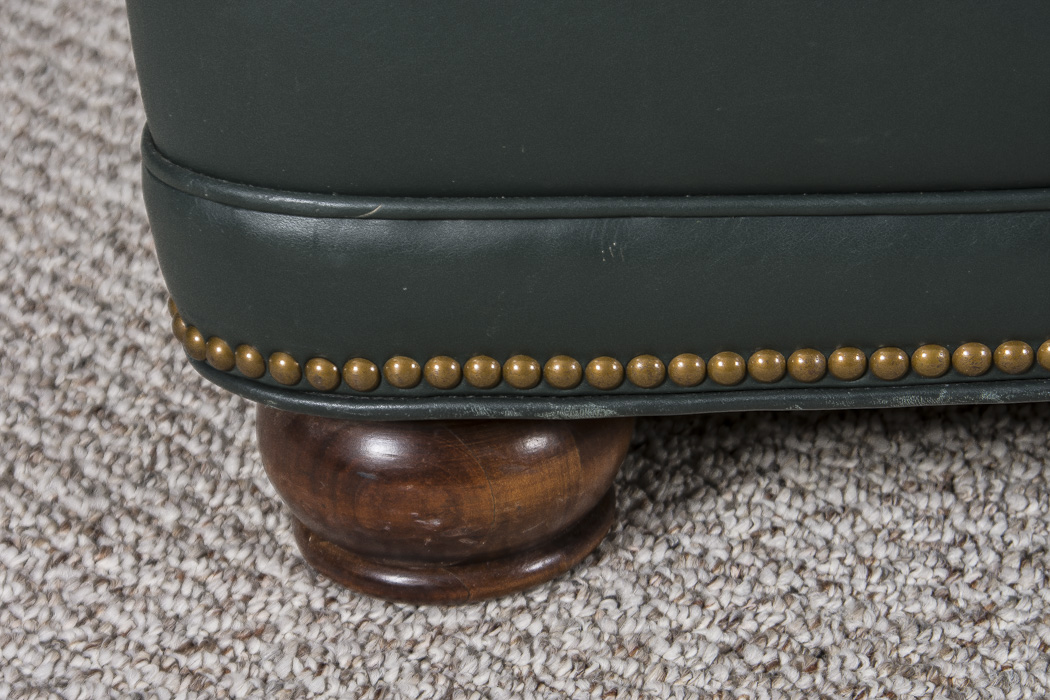 Executive Leather Sofa