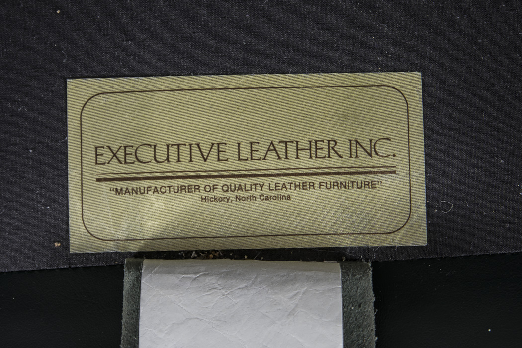 Executive Leather Sofa