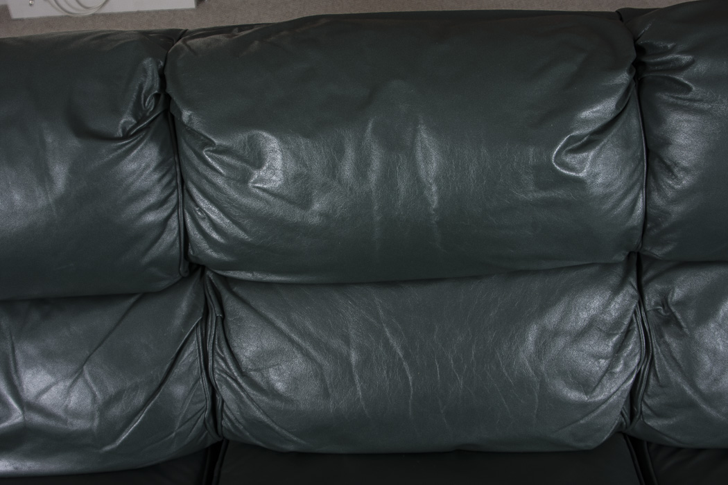 Executive Leather Sofa