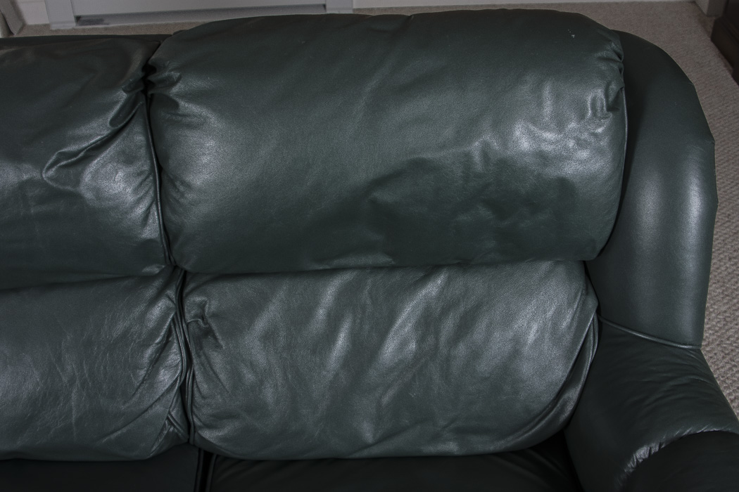 Executive Leather Sofa