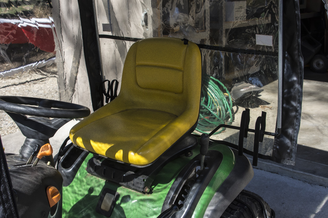 John Deere Riding Mower With Berco-mat Snow Blower