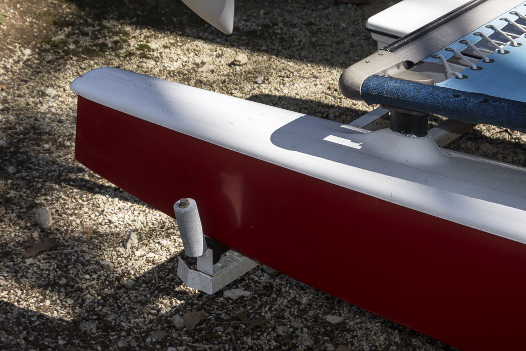Hobie Catamaran, Trailer Hitch, and Portable Dolly