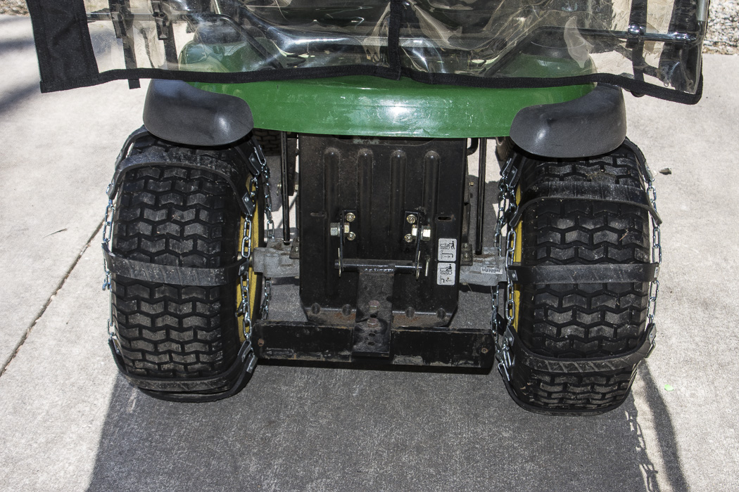 John Deere Riding Mower With Berco-mat Snow Blower