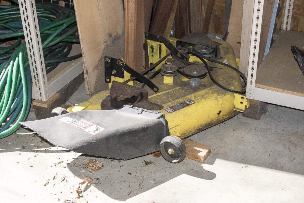 John Deere Riding Mower With Berco-mat Snow Blower