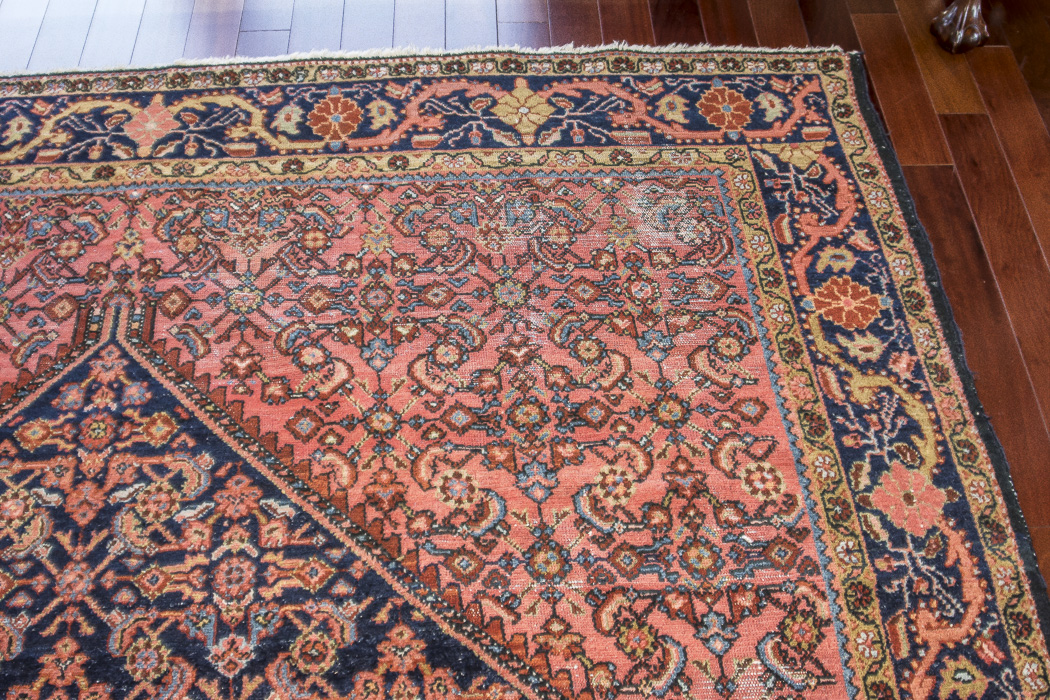 Hand-Knotted Persian Wool Area Rug