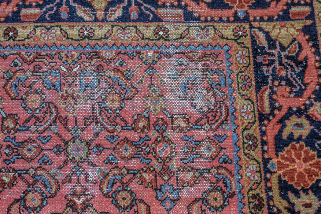 Hand-Knotted Persian Wool Area Rug