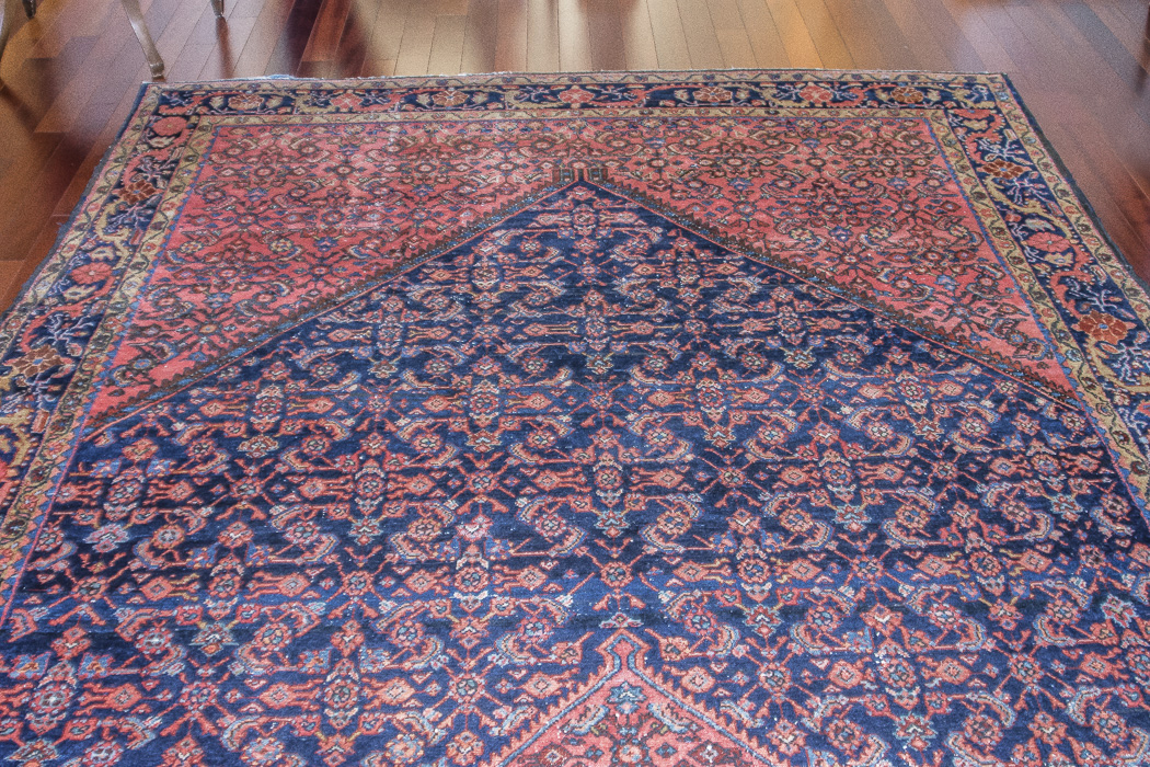 Hand-Knotted Persian Wool Area Rug