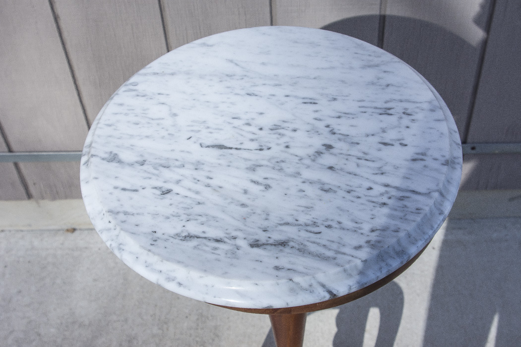Marble Top Pedestal Stand