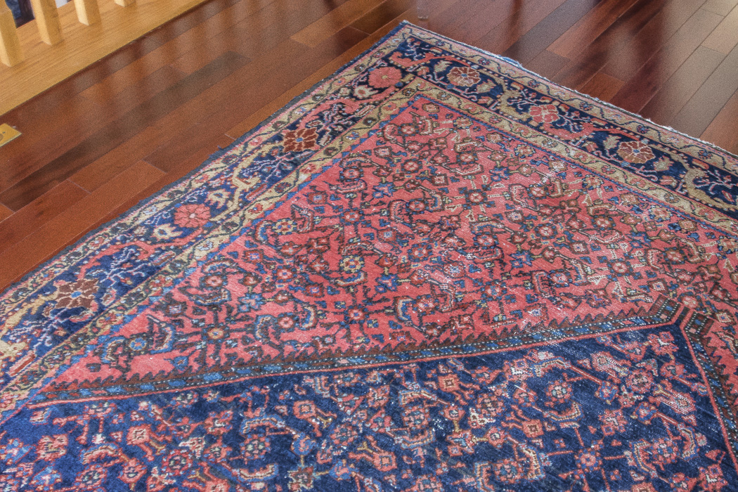 Hand-Knotted Persian Wool Area Rug