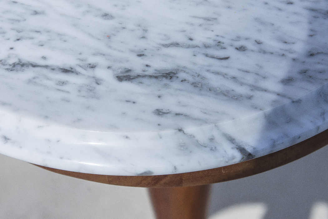 Marble Top Pedestal Stand
