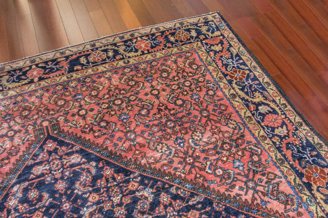 Hand-Knotted Persian Wool Area Rug
