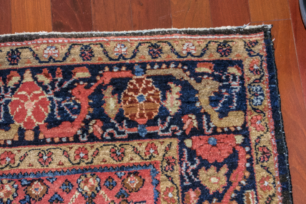 Hand-Knotted Persian Wool Area Rug