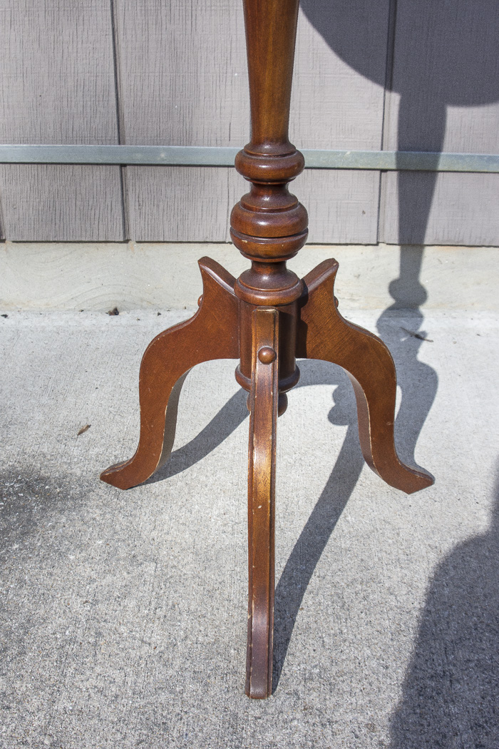 Marble Top Pedestal Stand