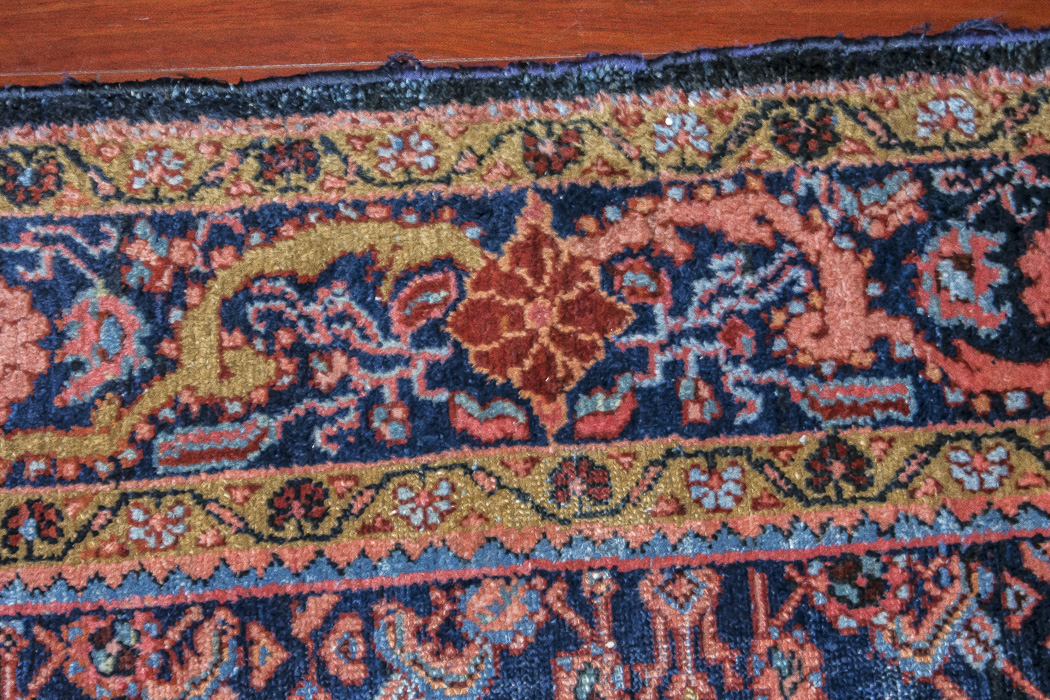 Hand-Knotted Persian Wool Area Rug