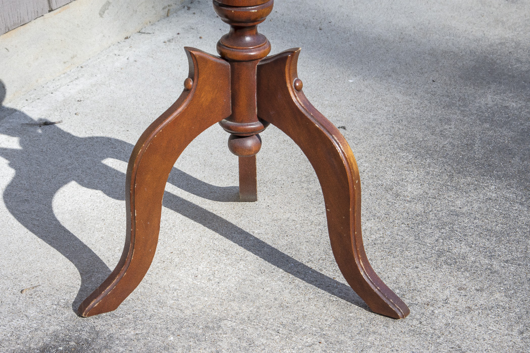 Marble Top Pedestal Stand