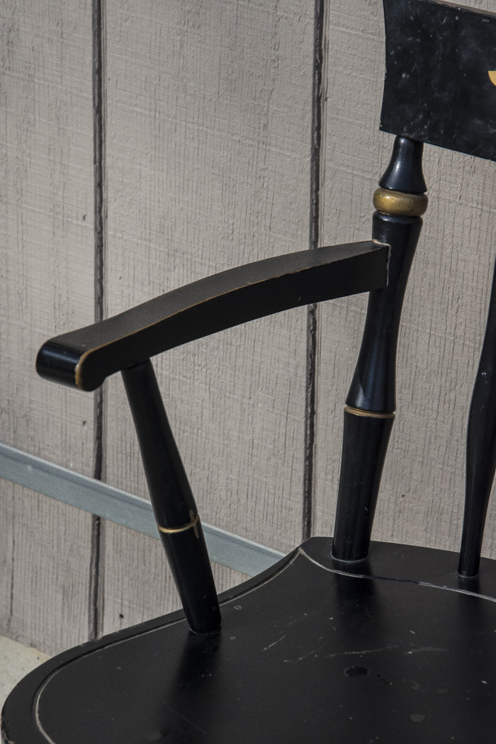 Vintage Wood Entry Bench