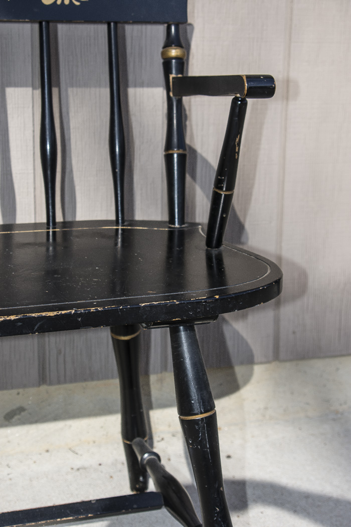 Vintage Wood Entry Bench