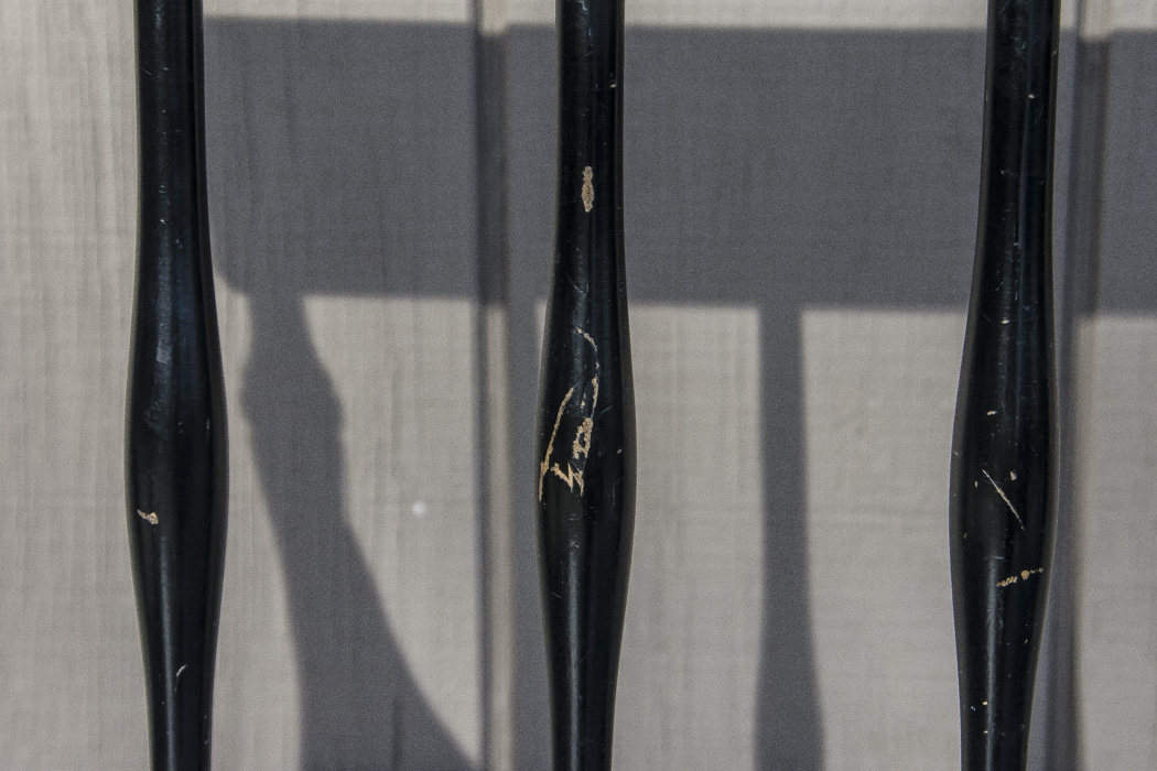 Vintage Wood Entry Bench