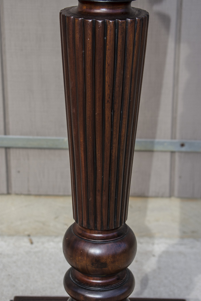 Wooden Pedestal Stand