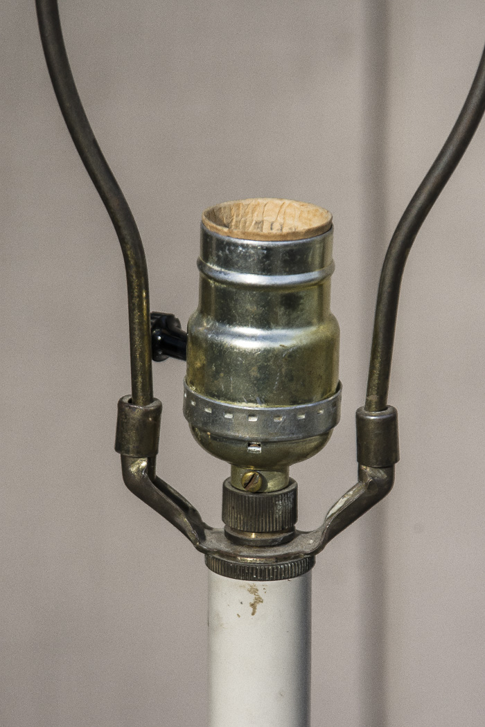 Brass-Tone Floor Lamp